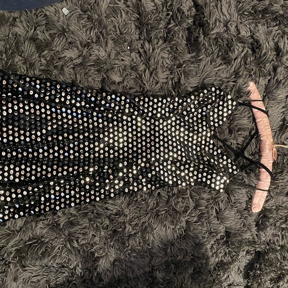 Vintage Betsy Johnson sequence formal dress - Picture 9 of 10